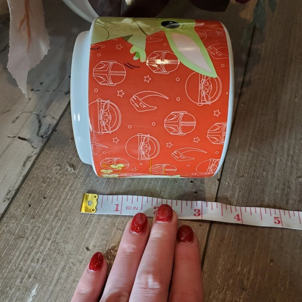 Star Wars Ceramic 14oz Red Grogu 